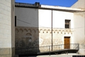 Maracalagonis-chiesa parrocchiale della Vergine degli Angeli: archeggiature pensili del fianco esterno destro