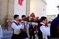 Maracalagonis-Trasporto della urna con il cranio nella festa di Santo Stefano