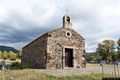 Marrubiu: chiesa campestre di Santa Maria di Zurabara: veduta da sinistra