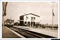 Marrubiu-frazione Sant’Anna: vecchia foto dell’inaugurazione della Stazione ferroviaria di Sant’Anna