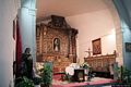 Martis: chiesa di Nostra Signora del Rosario: interno Martis: chiesa di Nostra Signora del Rosario: interno
