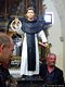 Masullas-Festa di San Leonardo: statua del Santo