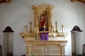 Meana Sardo-chiesa di San Salvatore: altare maggiore