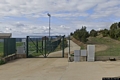 Meana Sardo-Nuovo Campo sportivo: cancello di ingresso