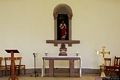 Meana Sardo-chiesa di San Lussorio: altare maggiore