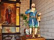 Modolo: chiesa parrocchiale di Sant’Andrea Apostolo: interno con la statua del Santo