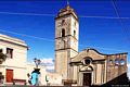 Mogoro: chiesa parrocchiale di San Bernardino da Siena: veduta d’insieme