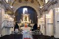 Mogoro: chiesa parrocchiale di San Bernardino da Siena: interno verso il presbiterio