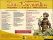 Mogoro-Festa patronale di San Bernardino da Siena: manifesto