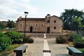 Mogoro-Fiancata della chiesa e facciata del Convento dei Carmelitani