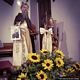 Monastir-Festa di Sant’Antonio Abate: statue di Sant’Antonio Abate e Sant’Atanasio custodite nella chiesa parrocchiale