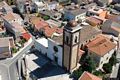 Monastir: veduta dallalto della chiesa parrocchiale di San Pietro