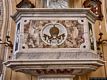 Monastir: chiesa parrocchiale di San Pietro: il pulpito marmoreo