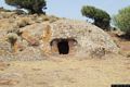 Monastir-Necropoli del Monte Olladiri o di Is Aruttas: ingresso della tomba 1