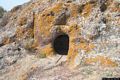 Monastir-Necropoli del Monte Olladiri o di Is Aruttas: ingresso della tomba 2