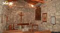 Monastir: chiesa campestre di Santa Lucia: interno verso il presbiterio