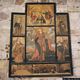 Monastir: chiesa campestre di Santa Lucia: il retablo di Santa Lucia