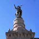 Monserrato: la statua del redentore Monserrato: la statua del redentore