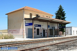 Mores-resti della Stazione ferroviaria dismessa di Mores Ittireddu