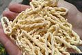 Morgongiori-La pasta tipica di Morgongiori chiamata Is lorighittas