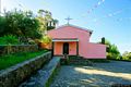 Morgongiori-La chiesa campestre di Santa Suia