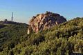 Morgongiori-Lo sperone roccioso isolato chiamato Sa Trebina lada