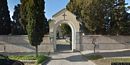 Musei: ingresso del Cimitero di Musei