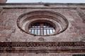 Neoneli: chiesa parrocchiale di San Pietro: il rosone centrale