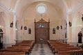 Neoneli: chiesa parrocchiale di San Pietro: interno verso il portale di ingresso