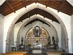 Neoneli: chiesa campestre dell’Angelo o di San Gabriele Arcangelo: interno verso il presbiterio