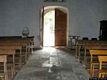 Neoneli: chiesa campestre dell’Angelo o di San Gabriele Arcangelo: interno verso il portale d’ingresso