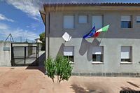 Norbello-Area sportiva delle Scuole Medie: ingresso