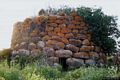 Norbello-nuraghe semplice Perdu Cossu: veduta dell’ingresso