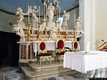 Nulvi: chiesa parrocchiale dell’Assunta: l’altare maggiore
