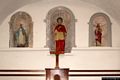 Nuoro: chiesa di San Carlo: sopra l’altare