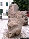 Nuoro-Sculture di Costantino Nivola in piazza Sebastiano Satta