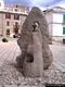 Nuoro-Sculture di Costantino Nivola in piazza Sebastiano Satta