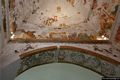 Nuoro: chiesa antica della Madonna delle Grazie: affresco rovinato sul soffitto