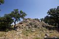 Nuoro-Villaggio di Noddule: resti del nuraghe Noddule