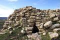 nuragus-resti del nuraghe complesso Santu Millanu
