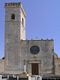 Nuraminis-La chiesa parrocchiale di San Pietro Apostolo: facciata