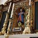 Nuraminis: villanova: statua sull’altare maggiore della chiesa di San Vito