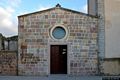 Nureci-chiesa parrocchiale di Santa Barbara: facciata