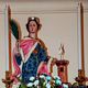 Nureci-chiesa parrocchiale di Santa Barbara: statua della Santa