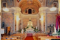 Nurri-chiesa parrocchiale di San Michele Arcangelo: interno verso il presbiterio