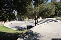 Oliena-L’Anfiteatro Comunale di fronte al Municipio di Oliena