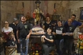 Oliena-Festa campestre di San Giovanni Battista: praparazione per la processione