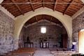 Ollastra: chiesa di San Costantino Imperatore: interno verso il presbiterio
