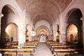 Olzai: chiesa parrocchiale di San Giovanni Battista: interno
