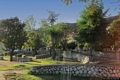 Orgosolo-Piazza dei Caduti in guerra: la parte sistemata a giardino pubblico